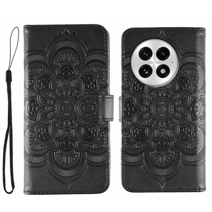 Sun Mandala Embossing Pattern Phone Leather Case, For OnePlus Nord CE5 / Ace 5 Racing, For OnePlus Ace 5 / Ace 5 Pro / 13R, For OnePlus 13