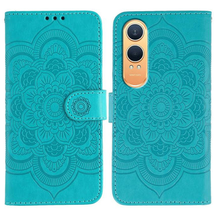 Sun Mandala Embossing Pattern Phone Leather Case, For OnePlus Nord 4, For OnePlus Nord CE4 Lite Global, For OnePlus Ace 3