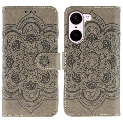 Sun Mandala Embossing Pattern Phone Leather Case, For OnePlus Nord CE5 / Ace 5 Racing, For OnePlus Ace 5 / Ace 5 Pro / 13R, For OnePlus 13