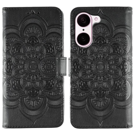 Sun Mandala Embossing Pattern Phone Leather Case, For OnePlus Nord CE5 / Ace 5 Racing, For OnePlus Ace 5 / Ace 5 Pro / 13R, For OnePlus 13