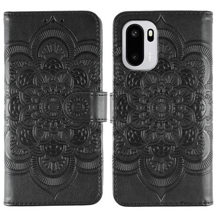 Sun Mandala Embossing Pattern Phone Leather Case, For OnePlus Ace 6, For OnePlus 15, For OnePlus Nord 5 / Ace 5 Ultra