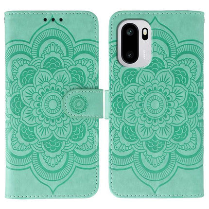 Sun Mandala Embossing Pattern Phone Leather Case, For OnePlus Ace 6, For OnePlus 15, For OnePlus Nord 5 / Ace 5 Ultra