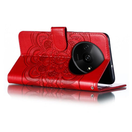 Sun Mandala Embossing Pattern Phone Leather Case, For Xiaomi Redmi A3, For Xiaomi Redmi Note 13 Pro 4G, For Xiaomi Redmi Note 13 4G