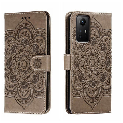 Sun Mandala Embossing Pattern Phone Leather Case, For Xiaomi Redmi Note 12S, For Xiaomi 13 Ultra