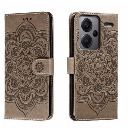 Sun Mandala Embossing Pattern Phone Leather Case, For Xiaomi Redmi Note 13R Pro, For Xiaomi 14 Ultra, For Xiaomi Redmi Note 13 Pro+