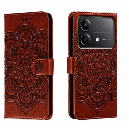 Sun Mandala Embossing Pattern Phone Leather Case, For Xiaomi Redmi Note 13R Pro, For Xiaomi 14 Ultra, For Xiaomi Redmi Note 13 Pro+