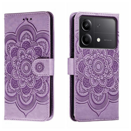 Sun Mandala Embossing Pattern Phone Leather Case, For Xiaomi Redmi Note 13R Pro, For Xiaomi 14 Ultra, For Xiaomi Redmi Note 13 Pro+
