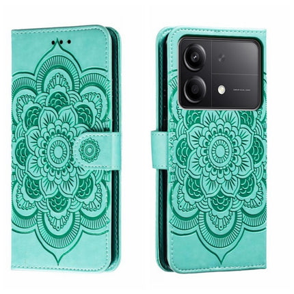 Sun Mandala Embossing Pattern Phone Leather Case, For Xiaomi Redmi Note 13R Pro, For Xiaomi 14 Ultra, For Xiaomi Redmi Note 13 Pro+