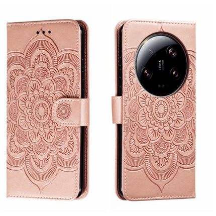 Sun Mandala Embossing Pattern Phone Leather Case, For Xiaomi Redmi Note 12S, For Xiaomi 13 Ultra
