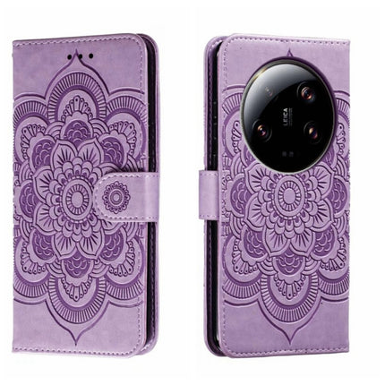 Sun Mandala Embossing Pattern Phone Leather Case, For Xiaomi Redmi Note 12S, For Xiaomi 13 Ultra