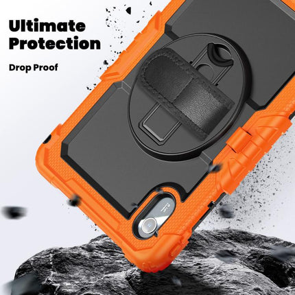 Silicone Hybrid PC Tablet Case with Shoulder Strap, For Lenovo Xiaoxin Pad 2024 / 2025