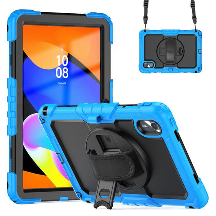 Silicone Hybrid PC Tablet Case with Shoulder Strap, For Lenovo Xiaoxin Pad 2024 / 2025