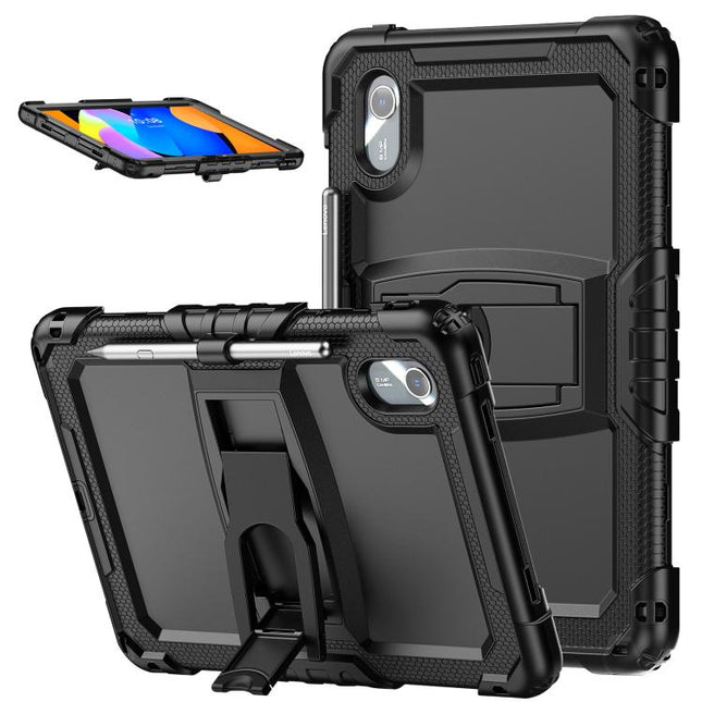 Silicone Hydric PC Tablet Case with Shoulder Strap & Holder, For Lenovo Xiaoxin Pad 11 2025 / 2024