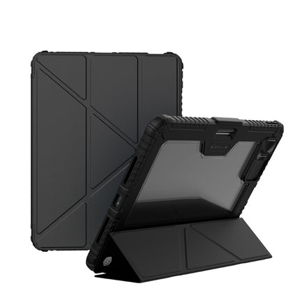 NILLKIN Bumper Pro Multi-angle Folding Style Tablet Leather Case, For iPad Pro 13 2025 / 2024, For iPad Pro 11 2025 / 2024, For iPad Air 13 2024 / 2025