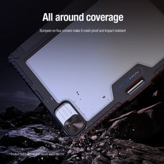NILLKIN Bumper Pro Multi-angle Folding Style Tablet Leather Case, For iPad Air 13 2024 / 2025, For iPad Pro 13 2024, For iPad Pro 11 2024