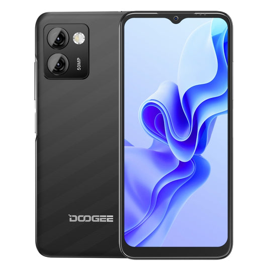 DOOGEE N50 Pro, Side Fingerprint, 6.52 inch Android 13 Spreadtrum T606 Octa Core 1.6GHz, Network: 4G, OTG, 8GB+256GB