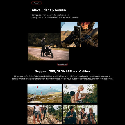 HOTWAV T7 Rugged Phone, 6280mAh, 6.52 inch Android 13 MT8788 Octa Core, Network: 4G, OTG, 4GB+128GB