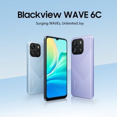 Blackview WAVE 6C, 6.5 inch Android 13 Unisoc SC9863A Octa Core up to 1.6GHz, Network: 4G, OTG, 2GB+32GB