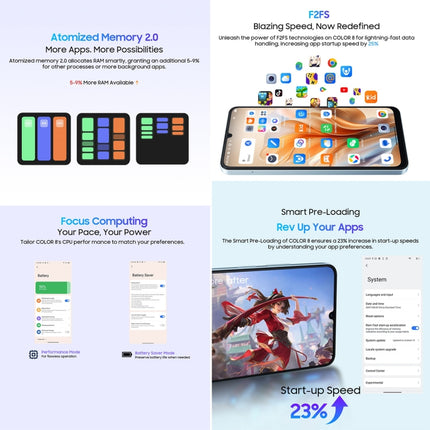 Blackview COLOR 8, reconocimiento facial y de huellas dactilares, 6,75 pulgadas, Android 13, Unisoc T616 Octa Core hasta 2,2 GHz, red: 4G, OTG, 8 GB + 128 GB, 8 GB + 256 GB
