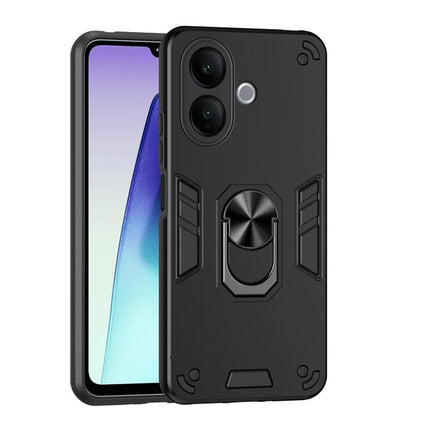 Shockproof Metal Ring Holder Phone Case, For vivo V60 Lite 5G / 4G, For vivo V50 Lite 5G, For vivo V40 Lite 5G IDN, For vivo V29e 5G, For vivo V29 5G, For vivo V27e, For vivo V27, For vivo Y16