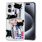 For iPhone 16 Plus / Black Cat