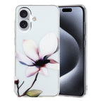 For iPhone 16 / White Flowers