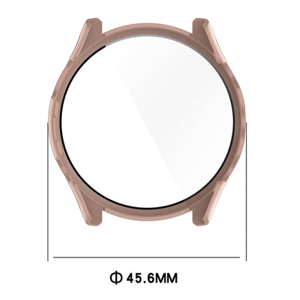 PC + Tempered Film Integrated Watch Protective Case, For Garmin Forerunner 165 / 165 Music