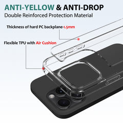 Scratchproof Acrylic TPU Phone Case, For iPhone 16 Pro Max, For iPhone 16 Pro, For iPhone 16 Plus, For iPhone 16, iPhone 16e