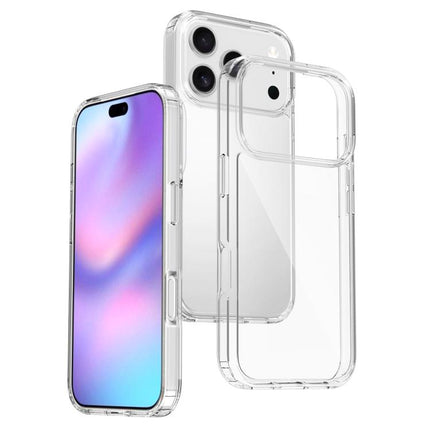 Scratchproof Acrylic TPU Phone Case, For iPhone 17e / 16e, For iPhone 17 Pro Max, For iPhone 17 Pro, For iPhone 17, For iPhone Air, For iPhone 16 Pro Max, For iPhone 16 Pro, For iPhone 16 Plus, For iPhone 16