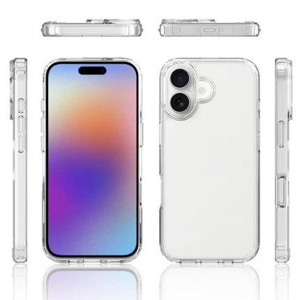 Scratchproof Acrylic TPU Phone Case, For iPhone 17e / 16e, For iPhone 17 Pro Max, For iPhone 17 Pro, For iPhone 17, For iPhone Air, For iPhone 16 Pro Max, For iPhone 16 Pro, For iPhone 16 Plus, For iPhone 16