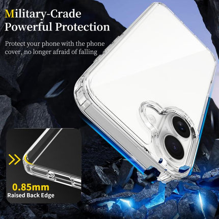 Scratchproof Acrylic TPU Phone Case, For iPhone 17e / 16e, For iPhone 17 Pro Max, For iPhone 17 Pro, For iPhone 17, For iPhone Air, For iPhone 16 Pro Max, For iPhone 16 Pro, For iPhone 16 Plus, For iPhone 16