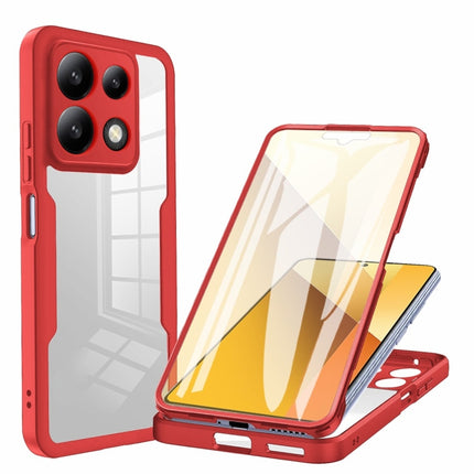 Acrylic + TPU 360 Degrees Full Coverage Phone Case, For Xiaomi Redmi Note 13 Pro 4G, For Xiaomi Redmi Note 13 4G, For Xiaomi Redmi Note 13 5G, For Xiaomi Redmi Note 13 Pro+ 5G