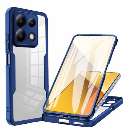 Acrylic + TPU 360 Degrees Full Coverage Phone Case, For Xiaomi Redmi Note 13 Pro 4G, For Xiaomi Redmi Note 13 4G, For Xiaomi Redmi Note 13 5G, For Xiaomi Redmi Note 13 Pro+ 5G