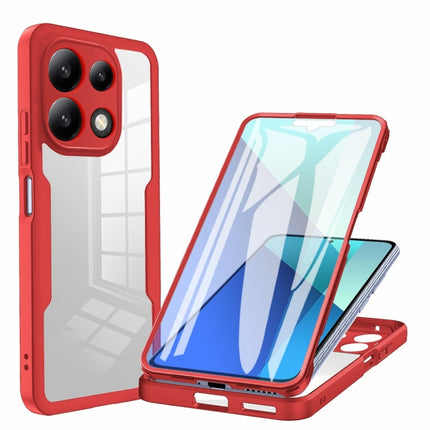 Acrylic + TPU 360 Degrees Full Coverage Phone Case, For Xiaomi Redmi Note 13 Pro 4G, For Xiaomi Redmi Note 13 4G, For Xiaomi Redmi Note 13 5G, For Xiaomi Redmi Note 13 Pro+ 5G