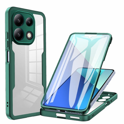 Acrylic + TPU 360 Degrees Full Coverage Phone Case, For Xiaomi Redmi Note 13 Pro 4G, For Xiaomi Redmi Note 13 4G, For Xiaomi Redmi Note 13 5G, For Xiaomi Redmi Note 13 Pro+ 5G