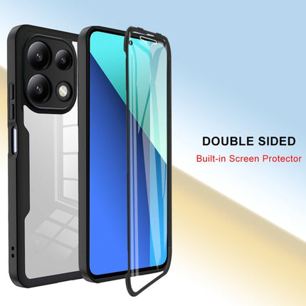 Acrylic + TPU 360 Degrees Full Coverage Phone Case, For Xiaomi Redmi Note 13 Pro 4G, For Xiaomi Redmi Note 13 4G, For Xiaomi Redmi Note 13 5G, For Xiaomi Redmi Note 13 Pro+ 5G