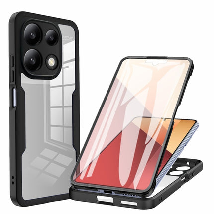 Acrylic + TPU 360 Degrees Full Coverage Phone Case, For Xiaomi Redmi Note 13 Pro 4G, For Xiaomi Redmi Note 13 4G, For Xiaomi Redmi Note 13 5G, For Xiaomi Redmi Note 13 Pro+ 5G