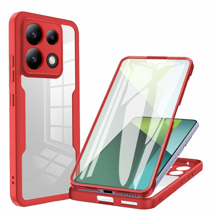 Acrylic + TPU 360 Degrees Full Coverage Phone Case, For Xiaomi Redmi Note 13 Pro 5G
