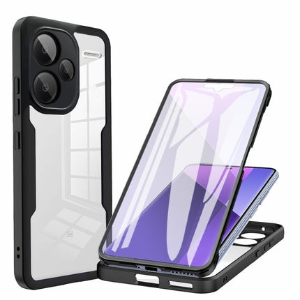 Acrylic + TPU 360 Degrees Full Coverage Phone Case, For Xiaomi Redmi Note 13 Pro 4G, For Xiaomi Redmi Note 13 4G, For Xiaomi Redmi Note 13 5G, For Xiaomi Redmi Note 13 Pro+ 5G