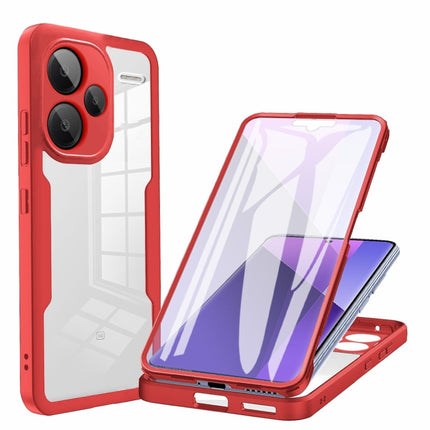 Acrylic + TPU 360 Degrees Full Coverage Phone Case, For Xiaomi Redmi Note 13 Pro 4G, For Xiaomi Redmi Note 13 4G, For Xiaomi Redmi Note 13 5G, For Xiaomi Redmi Note 13 Pro+ 5G