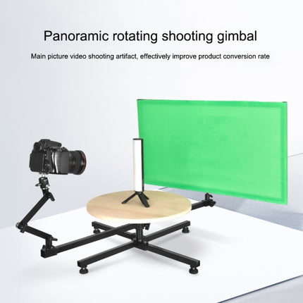 YELANGU Professional Photography Panoramic Round Turntable Surrounding 360 Rotation Video Shooting Platform