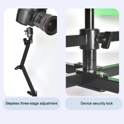 YELANGU Professional Photography Panoramic Round Turntable Surrounding 360 Rotation Video Shooting Platform