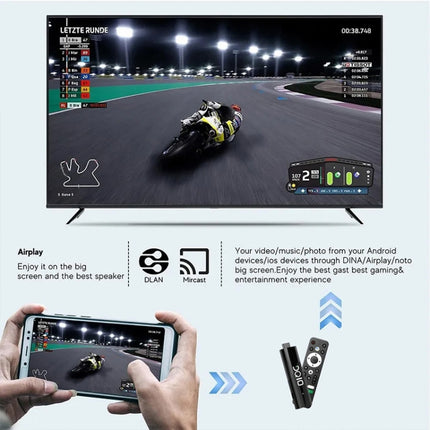 LEMFO DQ10 Allwinner H618 Quad Core ARM Cortex A53 8K HD Android TV Stick, 2GB+16GB, 4GB+32GB