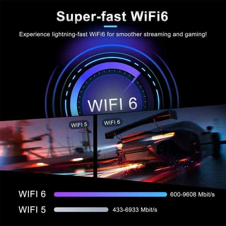 LEMFO DQ10 Allwinner H618 Quad Core ARM Cortex A53 8K HD Android TV Stick, 2GB+16GB, 4GB+32GB