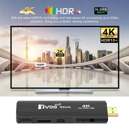 TV98 Rockchip 3228A Quad Core 4K HD Bluetooth Android TV Stick, Rockchip 3228A 4K, 4GB+32GB, 2GB+16GB