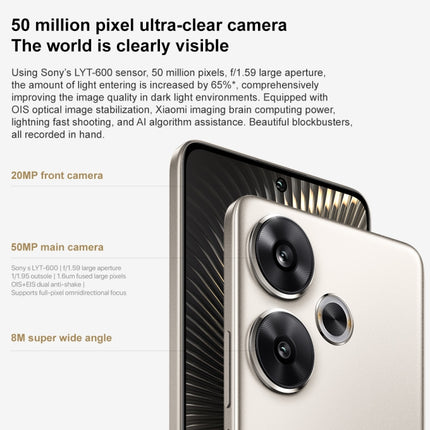 Xiaomi Redmi Turbo 3, 6.67 inch Xiaomi HyperOS Snapdragon 8s Gen 3 Octa Core 3.0GHz, NFC, Network: 5G, Support Google Play, 12GB+256GB, 12GB+512GB, 16GB+512GB, 16GB+1TB