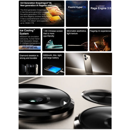 Xiaomi Redmi Turbo 3, 6.67 inch Xiaomi HyperOS Snapdragon 8s Gen 3 Octa Core 3.0GHz, NFC, Network: 5G, Support Google Play, 12GB+256GB, 12GB+512GB, 16GB+512GB, 16GB+1TB