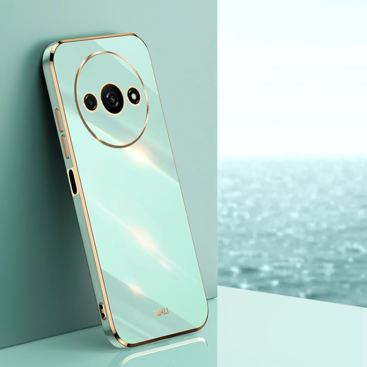 XINLI Straight Edge 6D Electroplate TPU Phone Case, For Xiaomi Civi 4 Pro, For Xiaomi Redmi A3, For Xiaomi 14 Ultra 5G