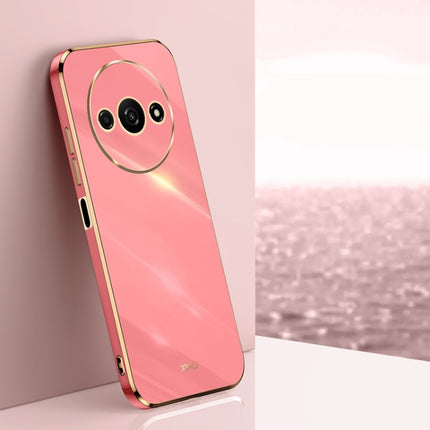 XINLI Straight Edge 6D Electroplate TPU Phone Case, For Xiaomi Civi 4 Pro, For Xiaomi Redmi A3, For Xiaomi 14 Ultra 5G