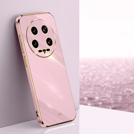 XINLI Straight Edge 6D Electroplate TPU Phone Case, For Xiaomi Civi 4 Pro, For Xiaomi Redmi A3, For Xiaomi 14 Ultra 5G